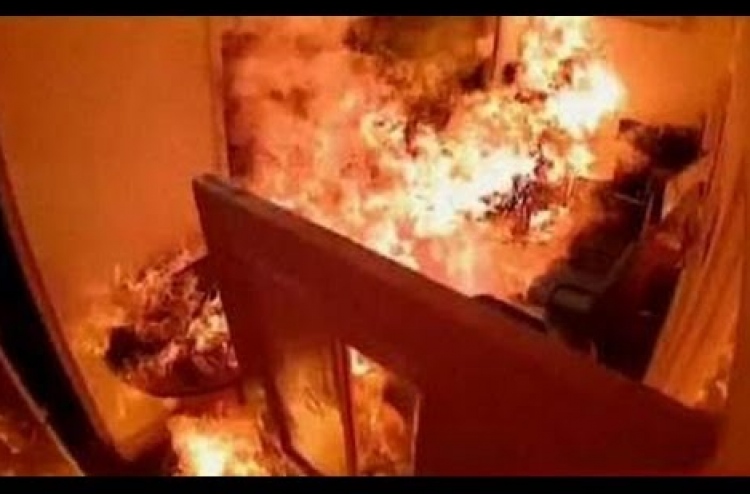 Arson attack on Raajje tv