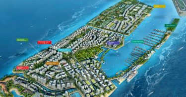 Hulhumalé with planned phase 2