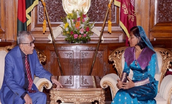 Ambassador of Maldives to Bangladesh presents Letter of Credence - Photo: Foreign Ministry