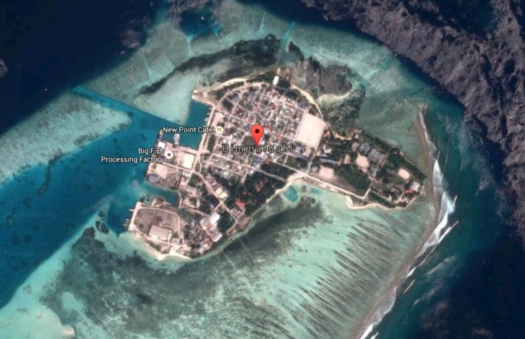 Satellite image of K. Himmafushi