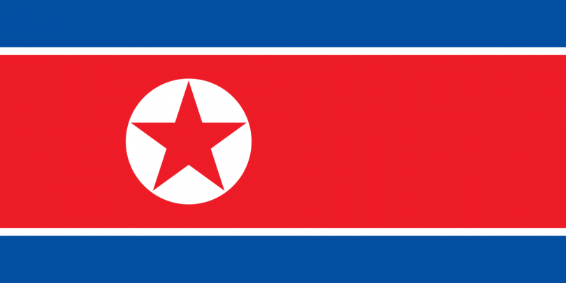 FLAG OF NORTH KOREA
