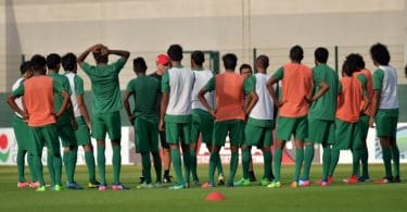Maldives National football team at practice -- Photo by: fam