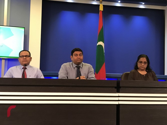 Press conference at President Office