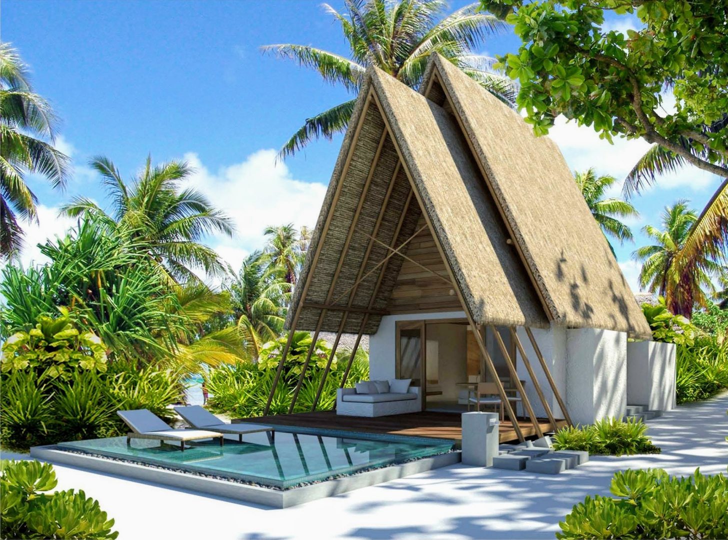 Beach Villa, Fushifaru Maldives
