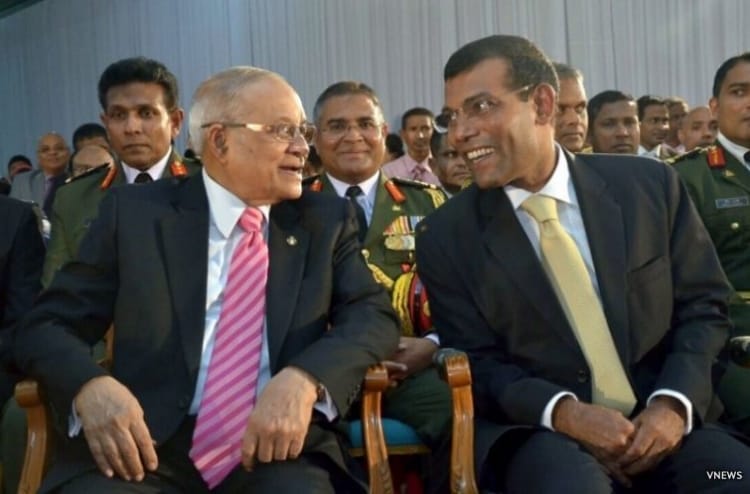 Maumoon and Nasheed