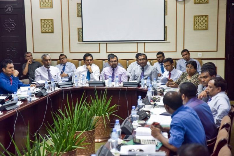 Parliament budget committee meeting of last year
