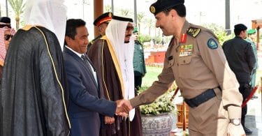 During President Yameen's official visit to Saudi Arabia. PHOTO/PRESIDENT'S OFFICE