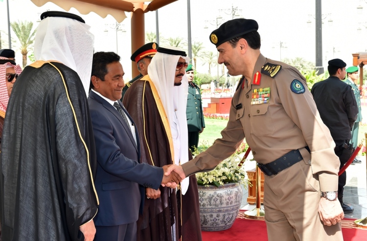 During President Yameen's official visit to Saudi Arabia. PHOTO/PRESIDENT'S OFFICE
