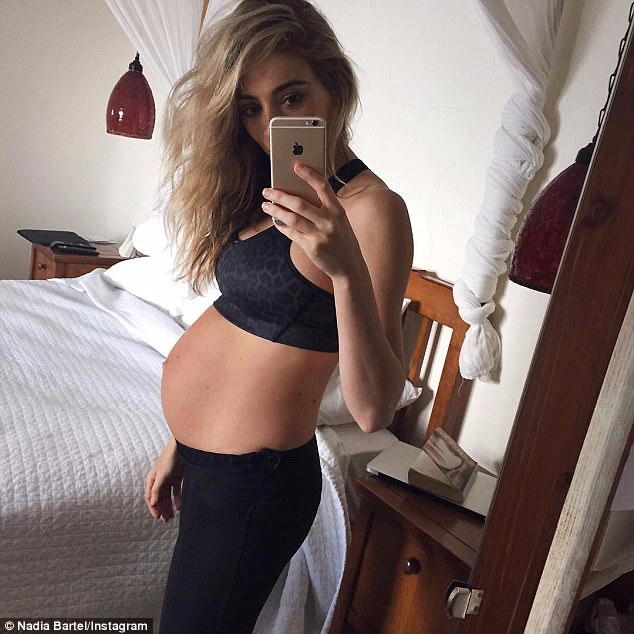 Judged: While pregnant, Nadia said that strangers on the street would cruelly comment to her that her baby bump wasn't big enough and would ask her if her doctor was 'okay with it'