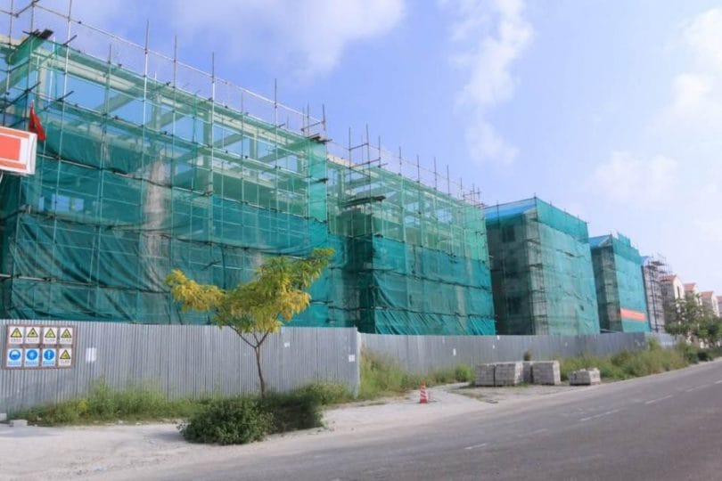 Several apartments are being constructed in Hulhumale
