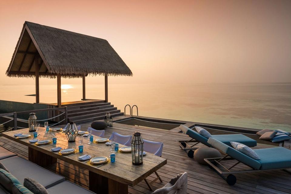 Four Seasons Maldives Private Island at Voavah overwater villa