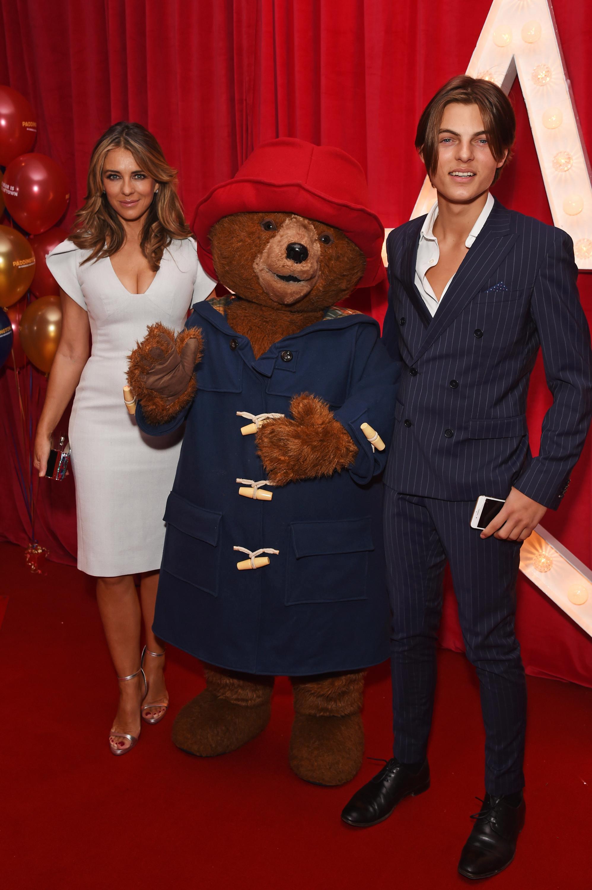  The 52-year-old landed in London ahead of Bonfire night, when she attended the Paddington 2 premiere with her son
