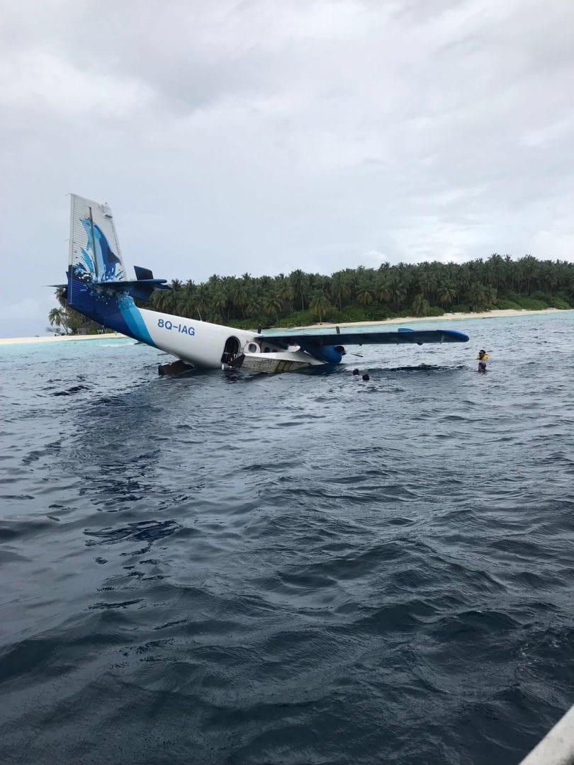Maldivian crashed