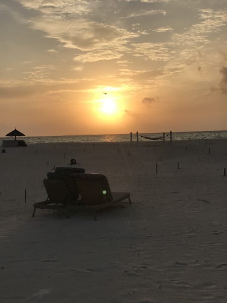 sunset beach kanuhura