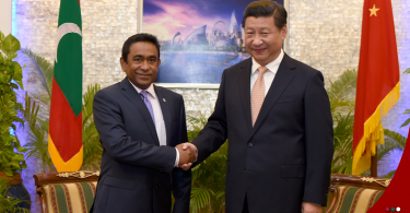 President Yameen and Xi