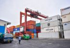 Cargo unloading in Malé