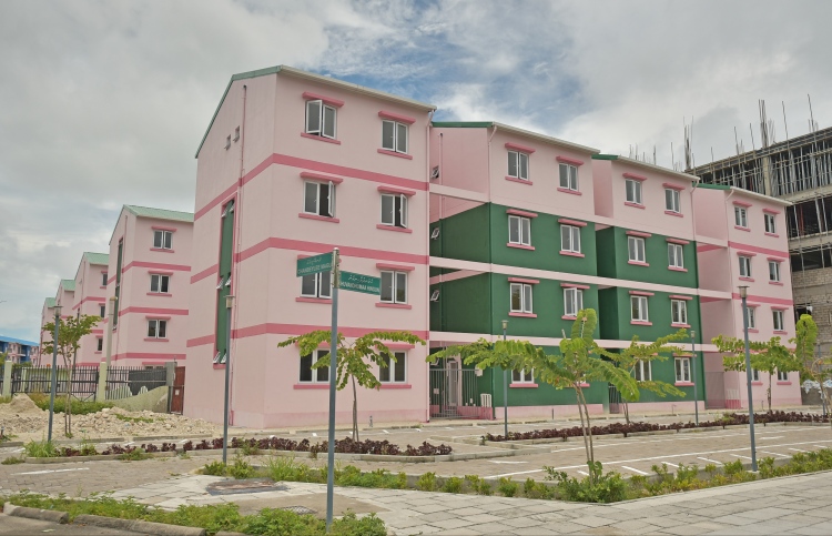 Hulhumale Phase one - Apartments built with Chinese Loans