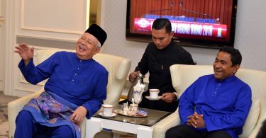 Najib with Yameen