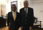 Nasheed with Ranil