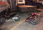 An accident that occurred near Maldives Port Limited (MPL) where two motorbikes clashed --
