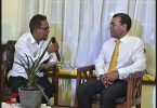 Nasheed in an interview with Raajjemv