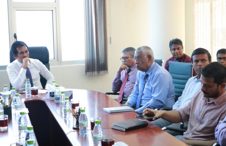 Minster Saeed meeting with businesses 