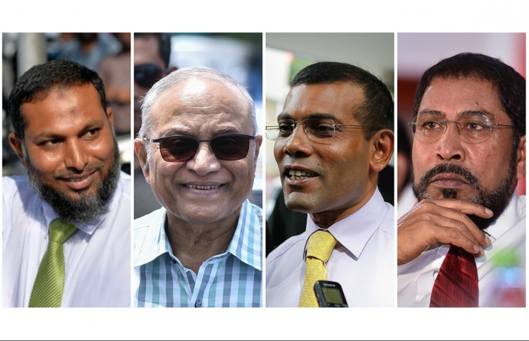 Opposition leadres arrested during president Yameen's government