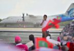 Yameen speaks after opening Kulhudhuffushi Runway