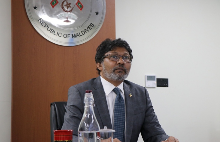 Member of the Maldives Delegation participating in the IORA meeting