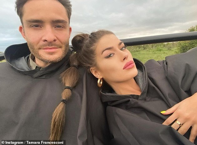 Milestone: The social media star recently jetted to South Africa to introduce her actor boyfriend Ed, 33, to her family